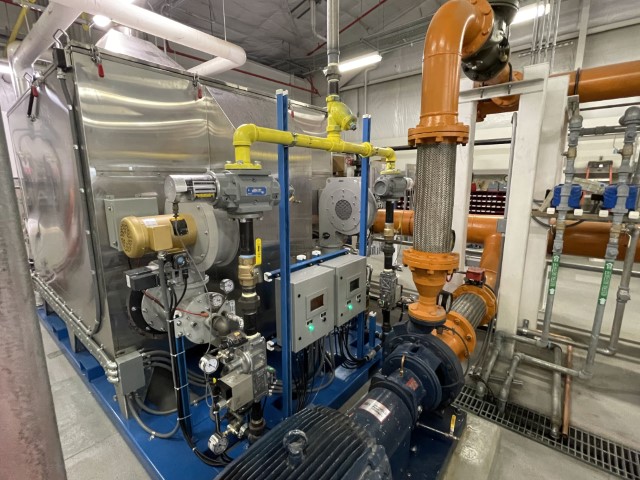 ENCON Thermal Evaporator Model N66AB4-260XH with an evaporation capacity of 260 gallons per hour used to railroad facility wastewater